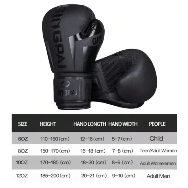6/8/10/12oz enfants femmes/hommes gants De boxe Sanda Sparring Muay Thai MMA karaté poinçon mitaines d'entraînement Kickboxing Boxe De Luva DEO