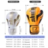 6/10 Oz PU respirant enfants adultes professionnel Sanda, Muay Thai, Taekwondo neutre respirant gants de boxe