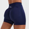 Ensemble de yoga sans couture : débardeur de sport, short et leggings de sport très élastiques pour la course et la gym