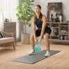 Pese Russe 6 kg Kettlebell Remplie d'Arène Métalique et Mangue Antiglissante pour Entraînement à domicile 19x19x28 cm Vert