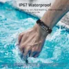 Montre connectée étanche pour IOS et Android, écran AMOLED de 1.1 pouces, pour le sport, la natation, l'intérieur et l'extérieur