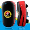 Coussinets courbes MMA Muay Thai TKD, mitaines de poinçonnage en cuir PU Sanda Taekwondo Kickboxing boxe main pied arc carré cible 1 pièce