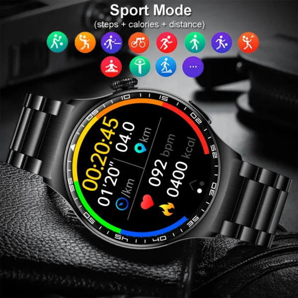 2026 Nouvelle Montre Connectée Professionnelle pour Hommes, Moniteur de Santé, Appel Sans Fil, Écran HD 1,51 pouces, Suivi Sportif et de Fitness, Montres Intelligentes pour Hommes