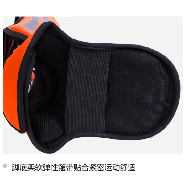 Une paire de protège-tibia de boxe en cuir PU de haute qualité, protection de cheville, MMA Muay Thai, jambières d'entraînement, protège-tibia léger