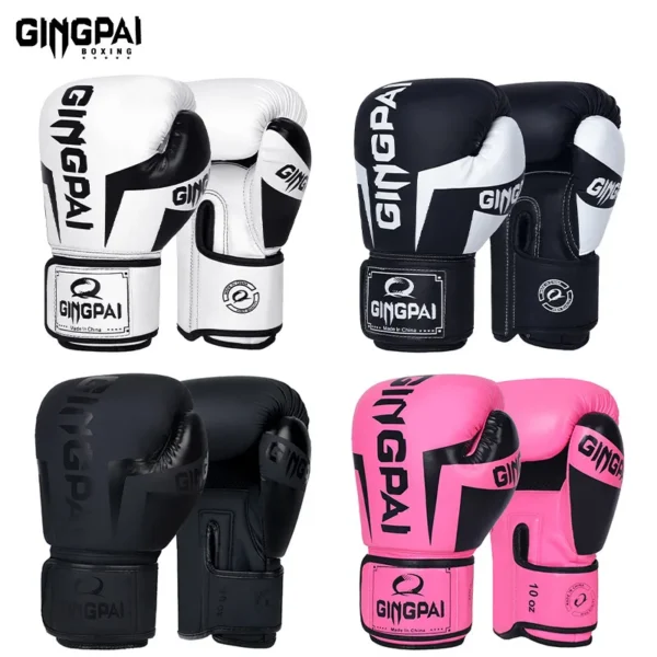 6/8/10/12oz enfants femmes/hommes gants De boxe Sanda Sparring Muay Thai MMA karaté poinçon mitaines d'entraînement Kickboxing Boxe De Luva DEO
