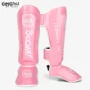 Muay Thai protège-jambes Sanda combat avec pieds dos protège-tibia boxe épaissi combat équipement de protection cheville Taekwondo