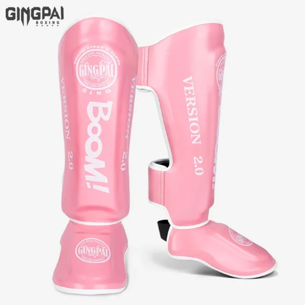 Muay Thai protège-jambes Sanda combat avec pieds dos protège-tibia boxe épaissi combat équipement de protection cheville Taekwondo
