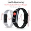 Montre connectée étanche pour IOS et Android, écran AMOLED de 1.1 pouces, pour le sport, la natation, l'intérieur et l'extérieur