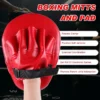 Ensemble de coussinets et mitaines de boxe 2 en 1, coussinets de frappe et gants d'entraînement pour adultes, Kickboxing de gymnastique à domicile pour jeunes, perceuses MMA
