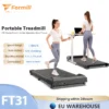 Tapis de course  2,5 CV, inclinaison réglable à 12 %, moteur, vitesse 6 km/h, tapis de course portable, antidérapant, absorption des chocs, affichage LED, léger, pour la maison et le bureau