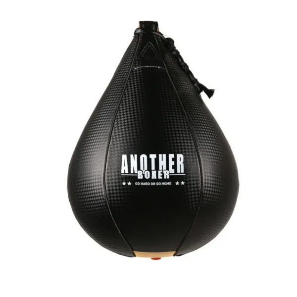 Ballon de vitesse de boxe en forme de poire avec motif de tapis, entraînement de boxe pour la vitesse et la coordination, compatible avec la base de spinner