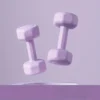 Ensemble d'haltères pour femmes, 2 pièces, 1 kg, pour entraînement aérobique, musculation, salle de sport, fitness à domicile
