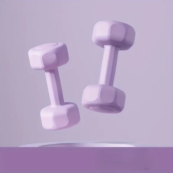 Ensemble d'haltères pour femmes, 2 pièces, 1 kg, pour entraînement aérobique, musculation, salle de sport, fitness à domicile