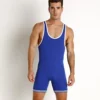 Combinaison de boxe Pro pour hommes, maillots de lutte classiques, combinaison de boxe trempée, vêtements de levage WePackage, entraînement de gym, collants de match de lutte