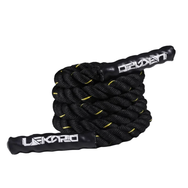 Corde à pondérée 18 mm x 3 M 2lb, pour Fitness, lourd, 10 pieds, pour femmes et hommes, entraînement au combat, Fitness