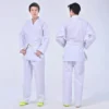 Équipement de karaté à manches longues trempé, uniforme Gi, jéet kune do, taekwondo, melon al, enfants et adultes