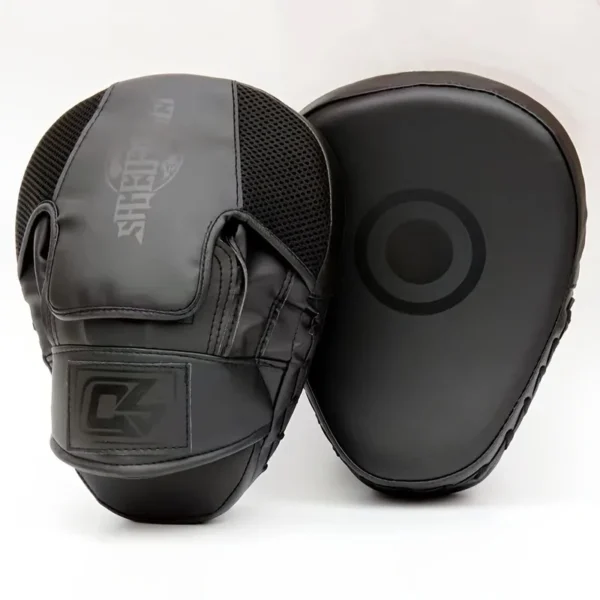 Cible à main d'entraînement de boxe, matériau Pu de haute qualité, doublure épaisse, remplissage MMA Sanda Muay Thai, cible à main incurvée, 1 pièce