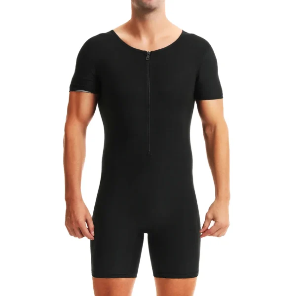 Combinaisons de Sauna pour hommes, combinaisons de transpiration chaude, entraîneur de taille, perte de poids pour Fitness, exercice de gymnastique, vêtements d'entraînement, body brûlant les graisses