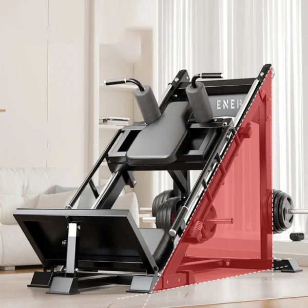 Machine de musculation inclinée 45 degrés pour usage domestique et commercial, équipement de fitness pour l'entraînement de la force, Leg Press et Hack Squat