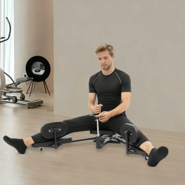 Machine d'étirement des jambes robuste 330 lbs, outil professionnel d'entraînement à la flexibilité pour le ballet, le yoga et la danse