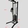 Station de gymnastique fonctionnelle Muti, Lat Pulldown, Machine à rangées basses, équipement de Fitness, câble unique croisé