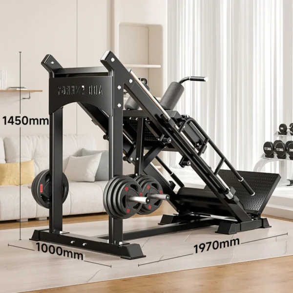 Machine de musculation inclinée 45 degrés pour usage domestique et commercial, équipement de fitness pour l'entraînement de la force, Leg Press et Hack Squat
