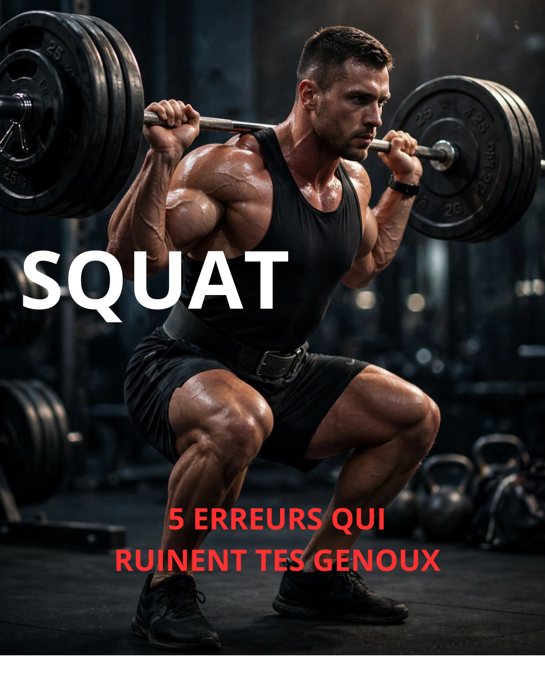 squat 5 erreurs #squat #fitness